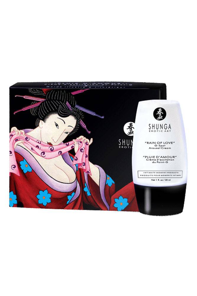 Shunga - Rain of Love G-Spot Arousal Cream - 1oz Liquid - Tophatter Daily Deals