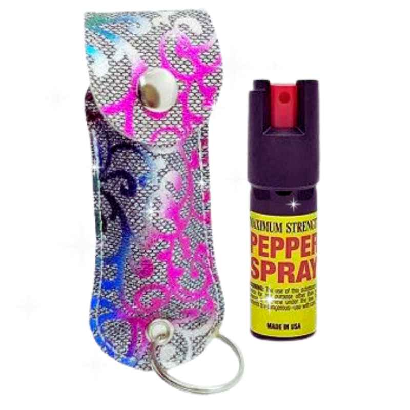 Rainbow Repellant Pepper Spray Keychain Pepper Spray - Tophatter Daily Deals