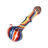 Rainbow Stripes Spoon Pipe Spoon Pipes - Tophatter Daily Deals