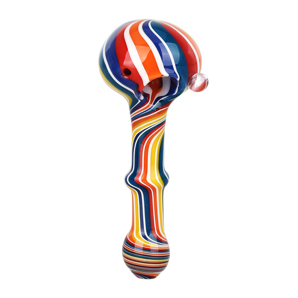 Rainbow Stripes Spoon Pipe Spoon Pipes - Tophatter Daily Deals