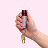 Rainbow Glow Pepper Spray Self Defense Key Ring Pepper Spray - Tophatter Daily Deals