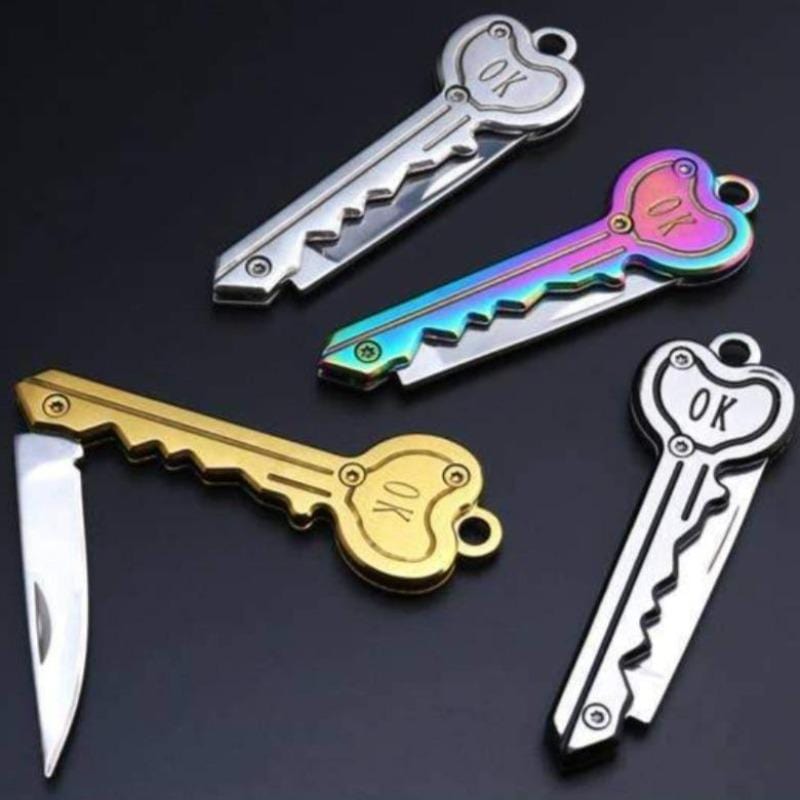 Hidden Self-Defense Key Knife Knives & Knuckles - Tophatter Daily Deals