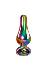 Evolved - Rainbow Metal Butt Plug - Medium Sex Toy - Tophatter Daily Deals