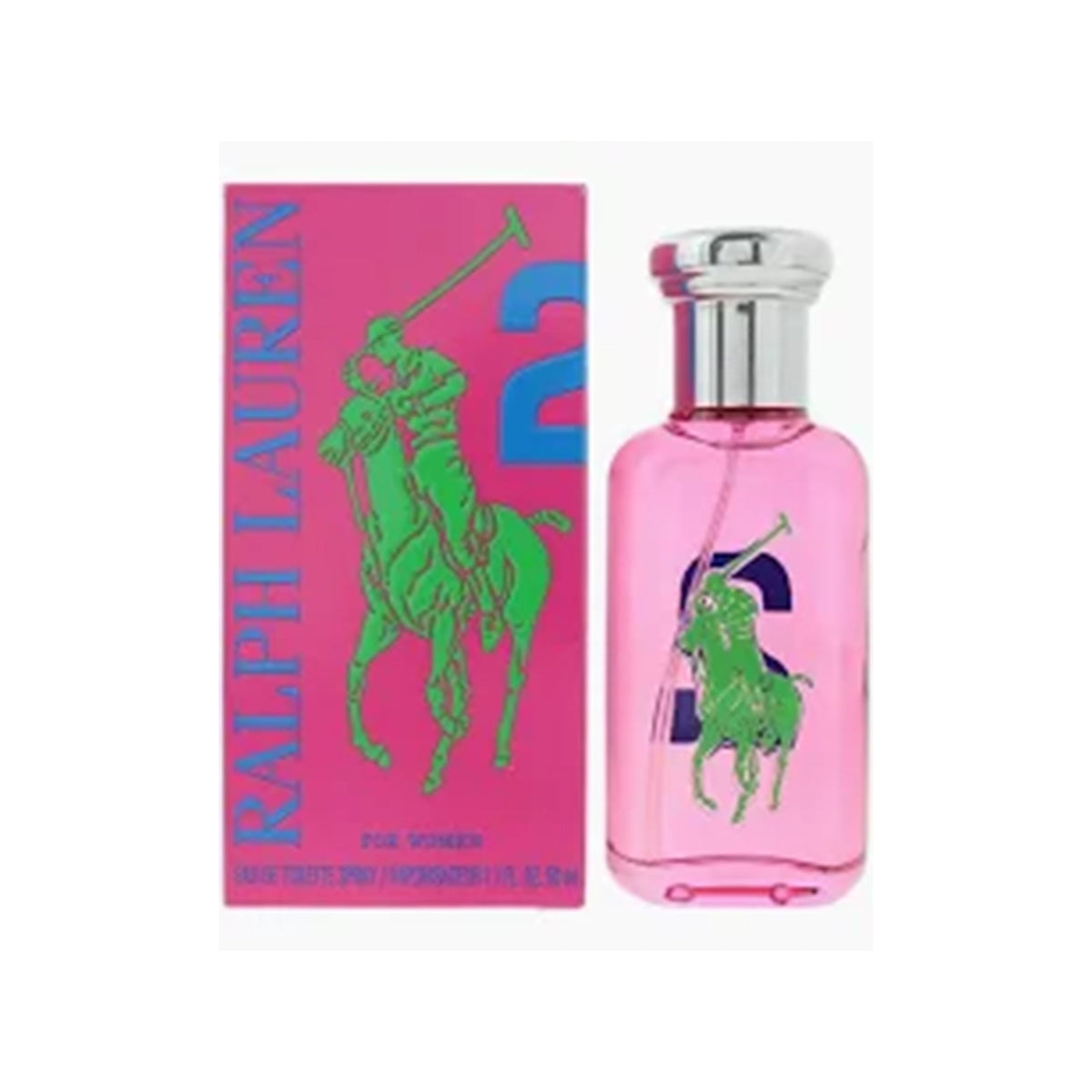 Ralph Lauren Big Pony 2 Pink Eau De Toilette 100ml Spray - Tophatter Daily Deals