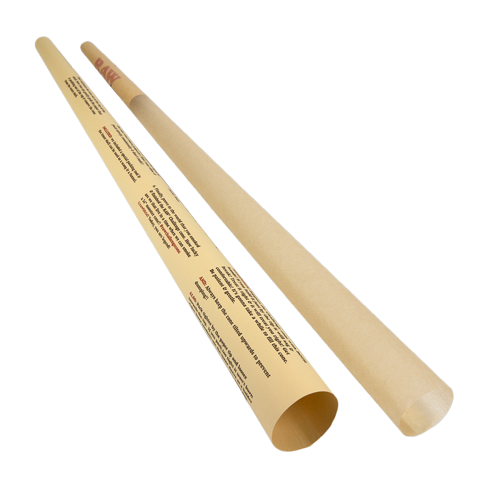 RAW Challenge Cone | 24 Inch Pre-Rolled Cones - Tophatter Daily Deals