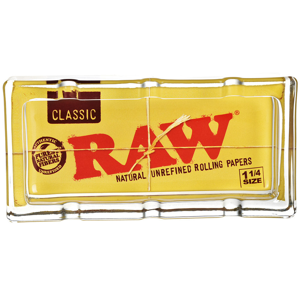RAW Classic Pack Glass Ashtray Ashtrays - Tophatter Daily Deals