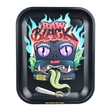 RAW Metal Rolling Tray | Paper Monster Rolling Trays - Tophatter Daily Deals