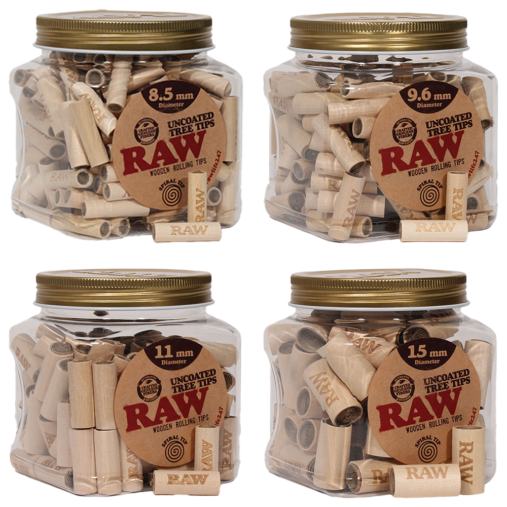 RAW Uncoated Tree Tips Rolling Tips - Tophatter Daily Deals
