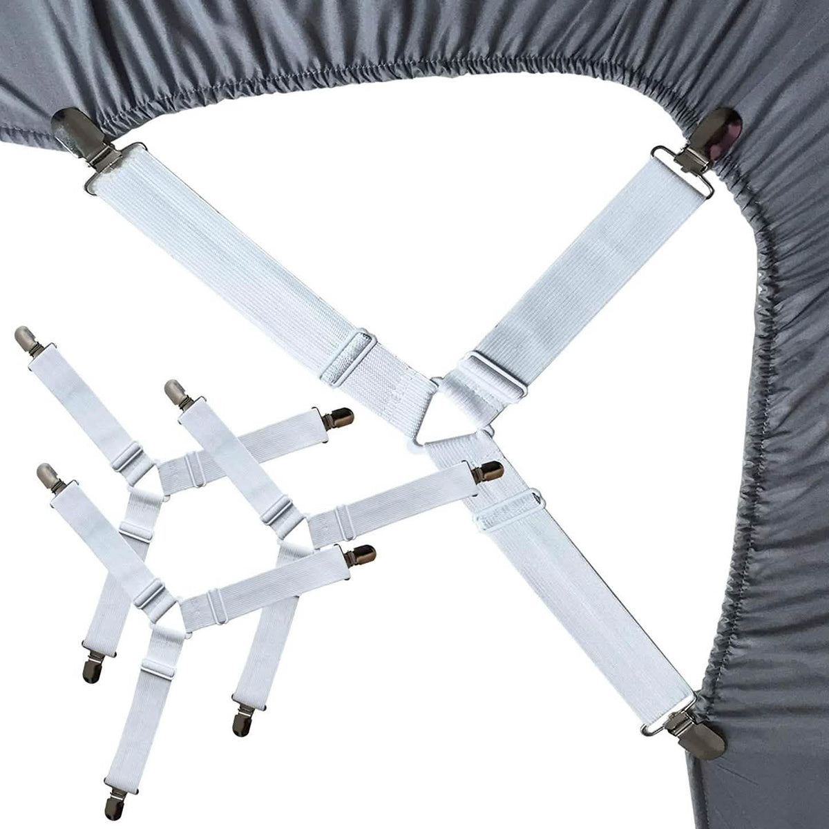 Raytour Non-Slip Bed Sheet Clip Bedding - Tophatter Daily Deals