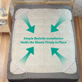 Raytour Non-Slip Bed Sheet Clip Bedding - Tophatter Daily Deals