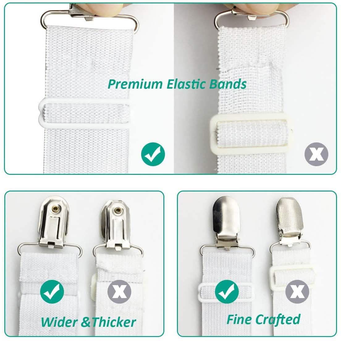 Raytour Non-Slip Bed Sheet Clip Bedding - Tophatter Daily Deals