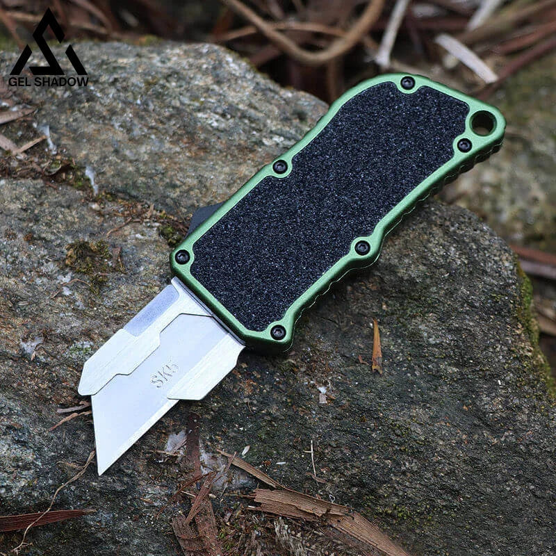 RAZOR C/F SK5 Art Knife EDC-GS136 Green Pocket Knives - Tophatter Daily Deals