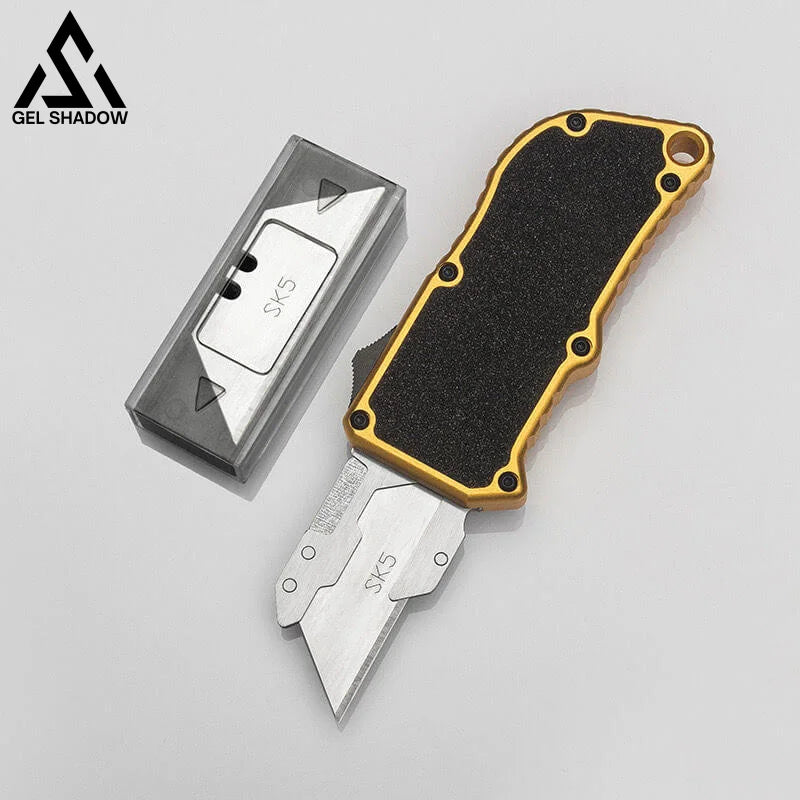 RAZOR C/F SK5 Art Knife EDC-GS136 Yellow Pocket Knives - Tophatter Daily Deals