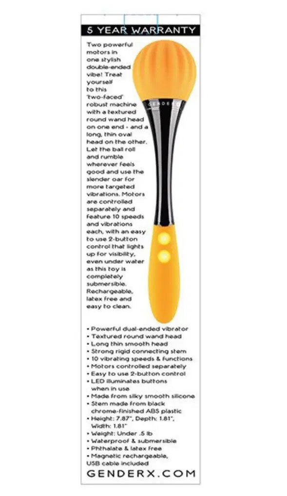Gender X Sunflower 20 Centimeter Massage Wand > Sex Toys > Massage Wands - Tophatter Daily Deals