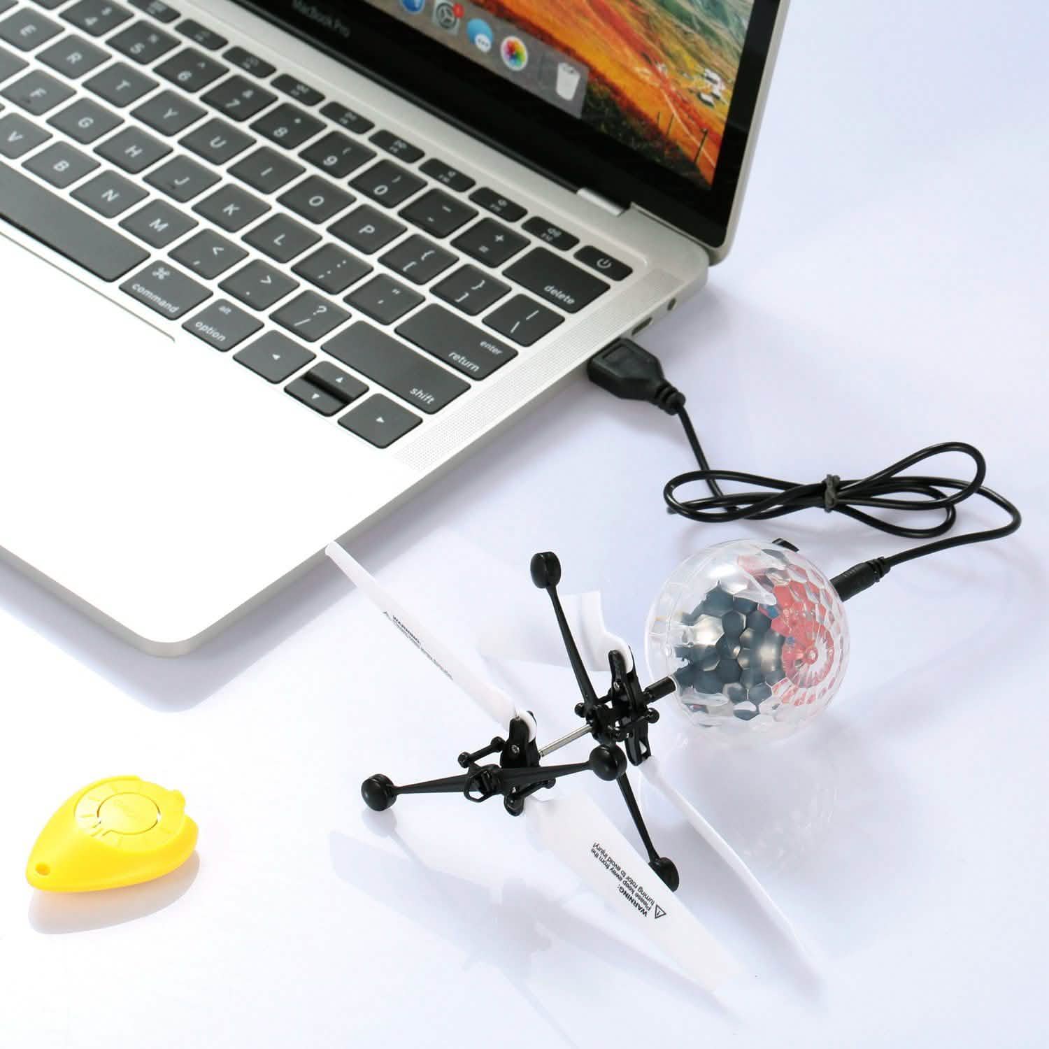 RC Flying Drone Elastic Infrared Toys & Games - Tophatter Daily Deals