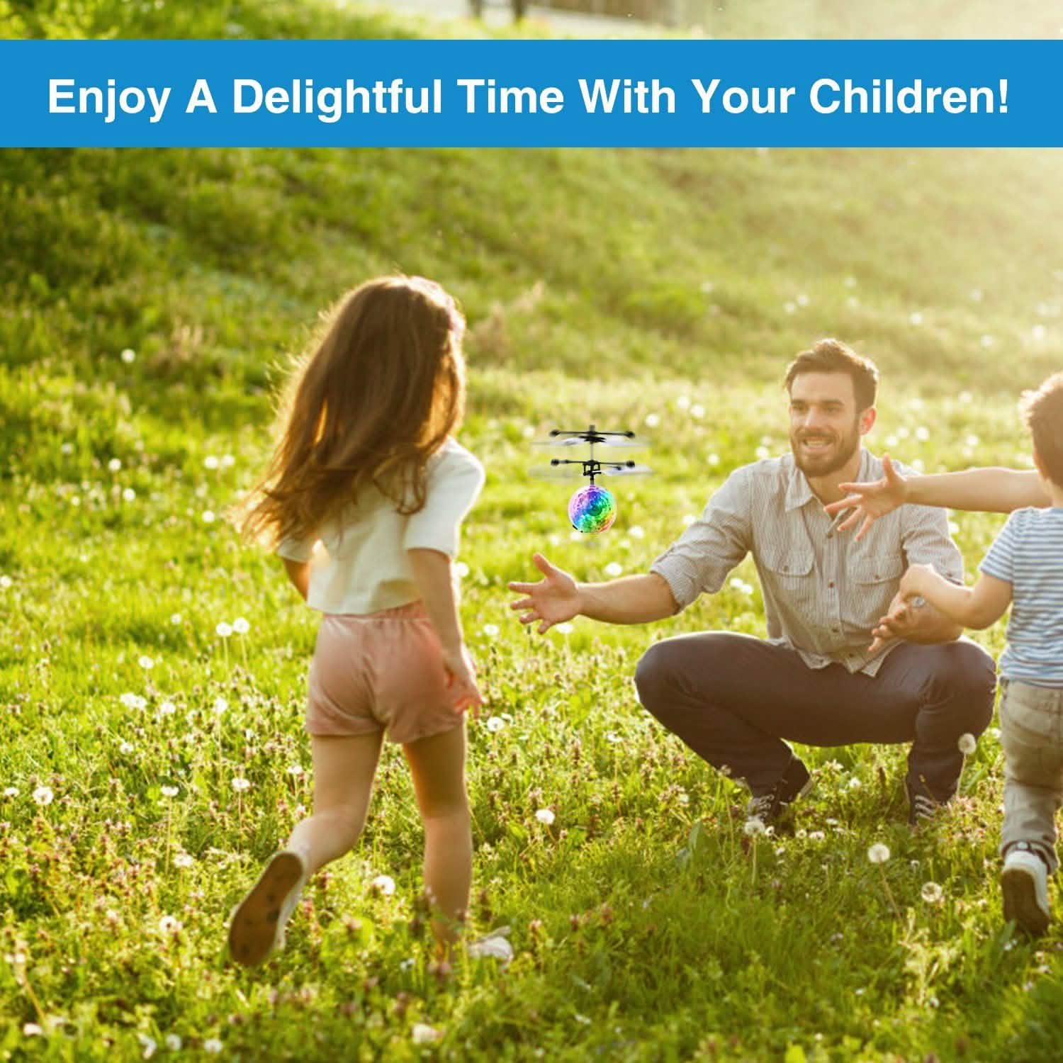 RC Flying Drone Elastic Infrared Toys & Games - Tophatter Daily Deals