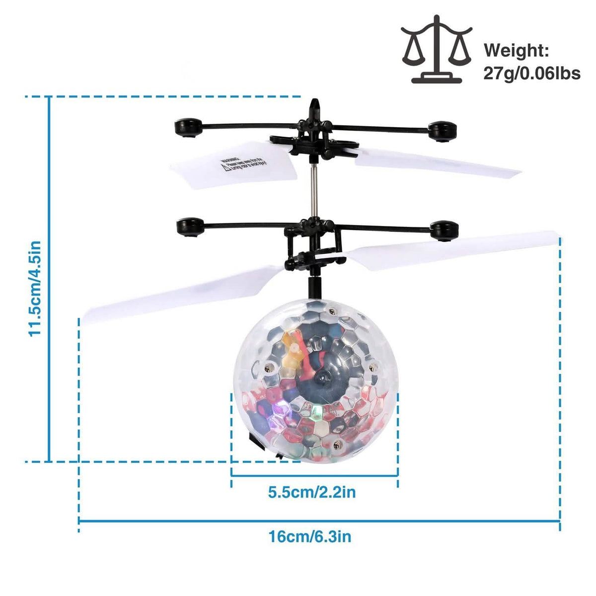 RC Flying Drone Elastic Infrared Toys & Games - Tophatter Daily Deals