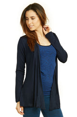 Women's Lightweight Open-Front Rayon Cardigan Women's Tops - Tophatter Daily Deals