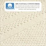 100% Cotton Checkered Jacquard Bath Towel Set - Giuliana Collection Bath - Tophatter Daily Deals
