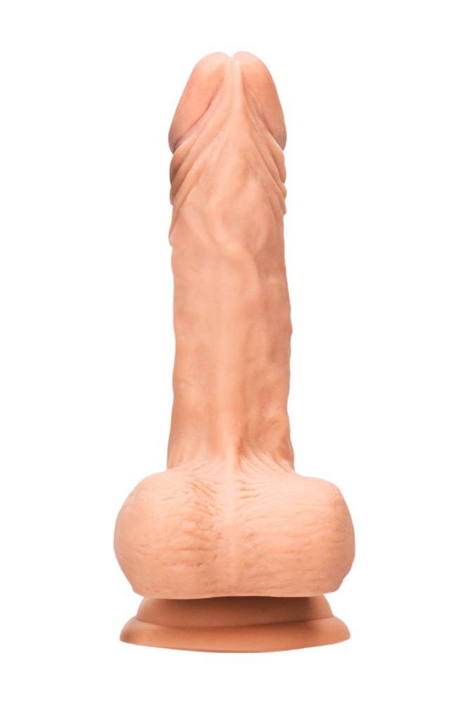 Shots Toys - RealRock Skin - Realistic Dildo With Balls - 8 Inches Sex Toy - Tophatter Daily Deals