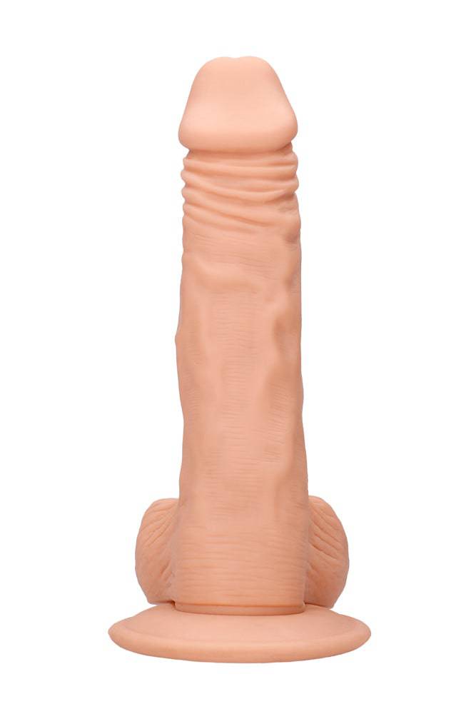 Shots Toys - RealRock Skin - Realistic Dildo With Balls - 8 Inches Sex Toy - Tophatter Daily Deals