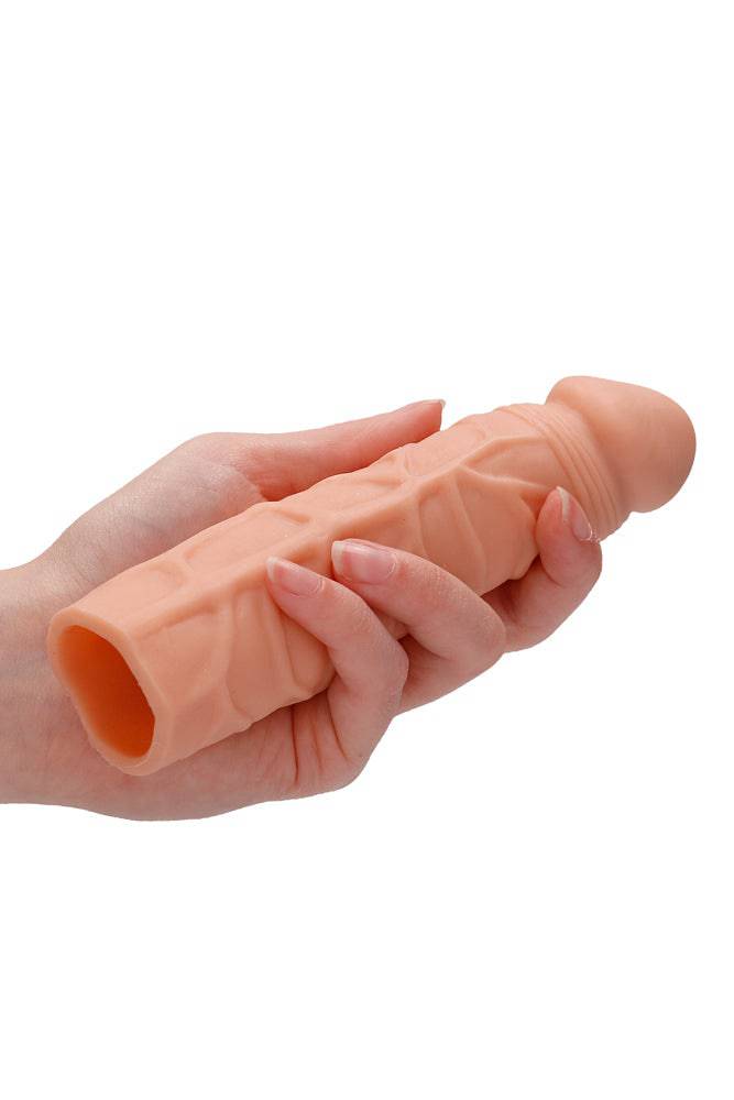 Shots Toys - RealRock Skin - Realistic Penis Extender - 7 Inches Sex Toy - Tophatter Daily Deals