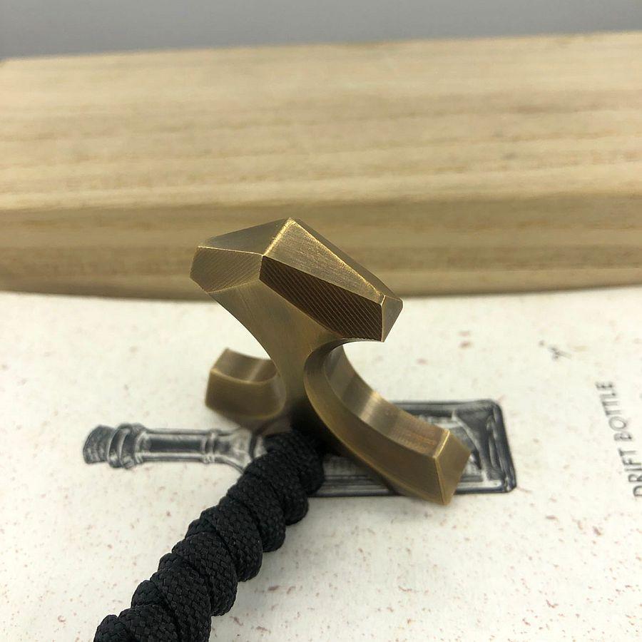 Real Brass Knuckle Dusters Brass Knuckles - Tophatter Daily Deals