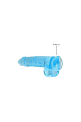 Shots Toys - RealRock - 9" Crystal Clear Dildo - Blue Sex Toy - Tophatter Daily Deals