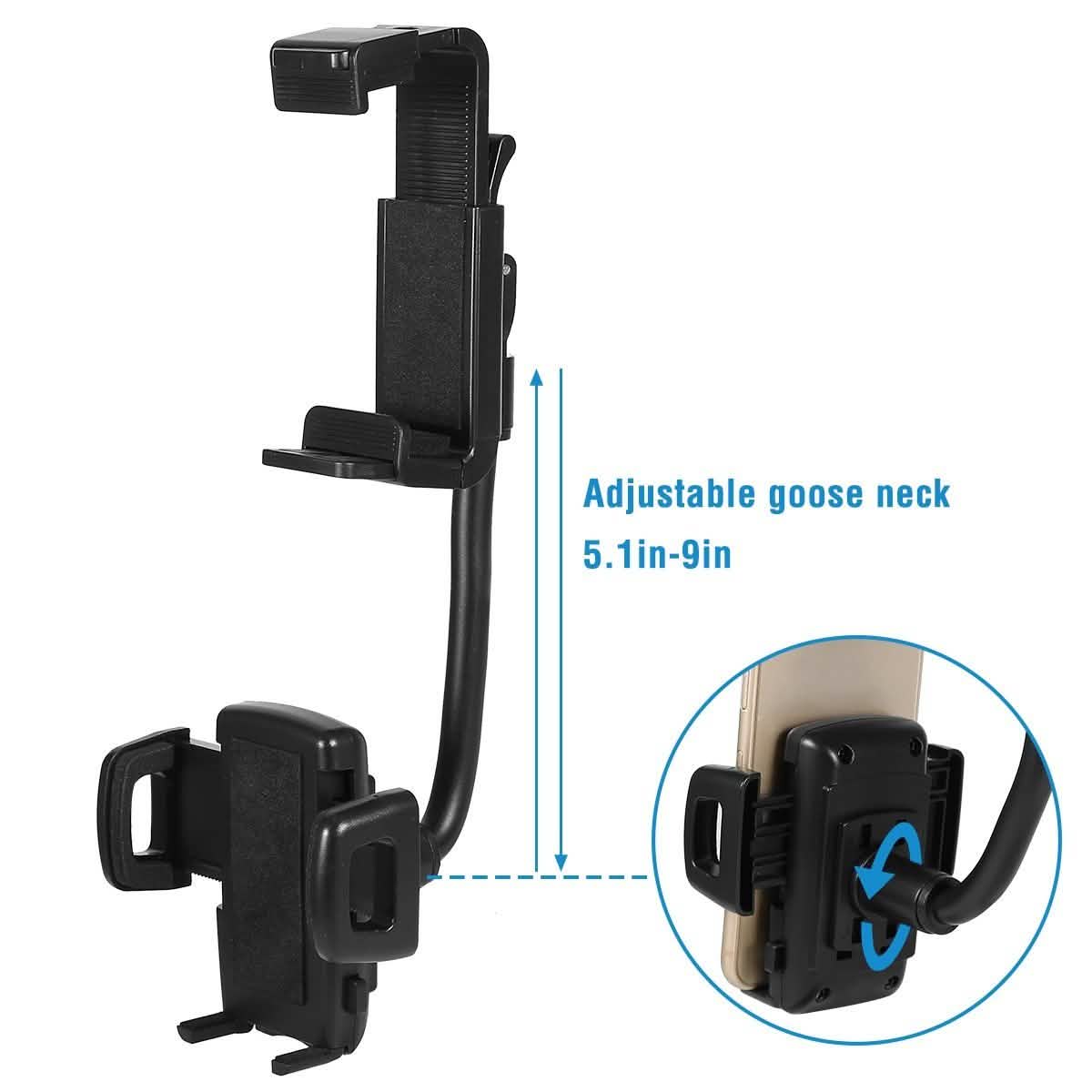 Rear View Mirror Car Mount Holder Automotive - Tophatter Daily Deals