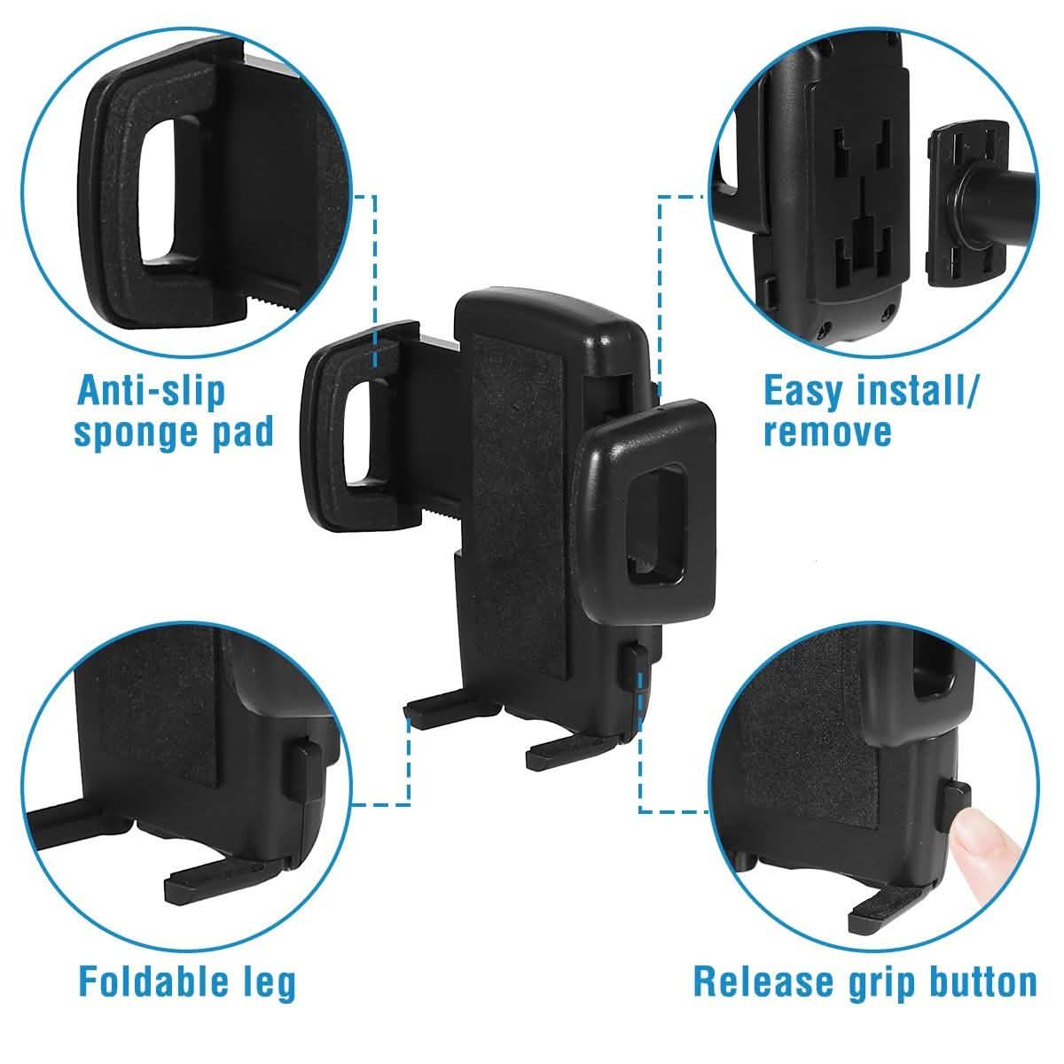 Rear View Mirror Car Mount Holder Automotive - Tophatter Daily Deals