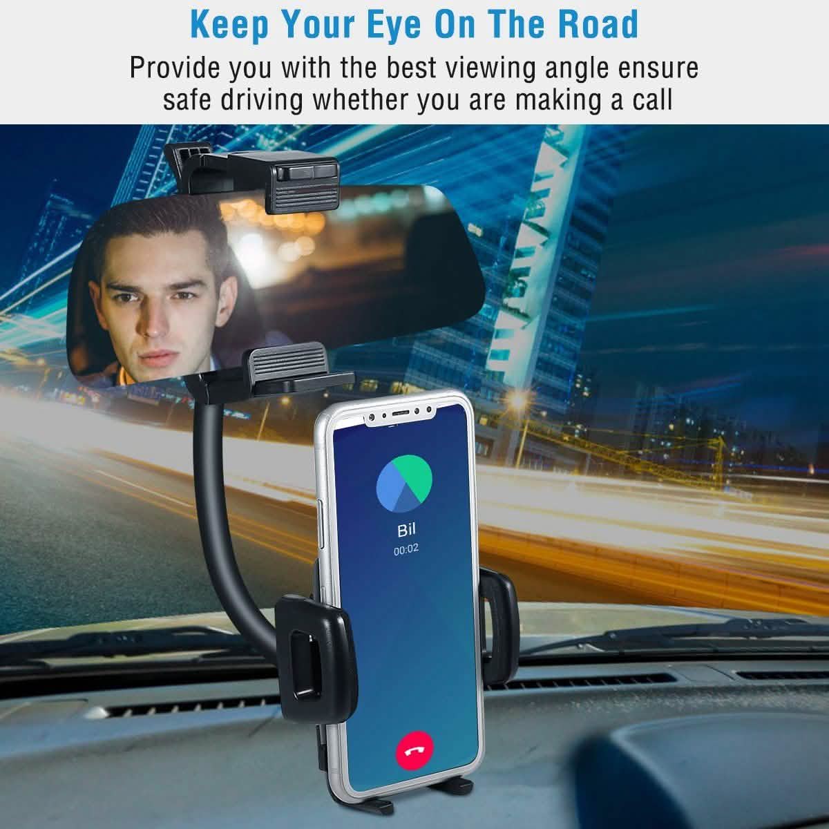 Rear View Mirror Car Mount Holder Automotive - Tophatter Daily Deals