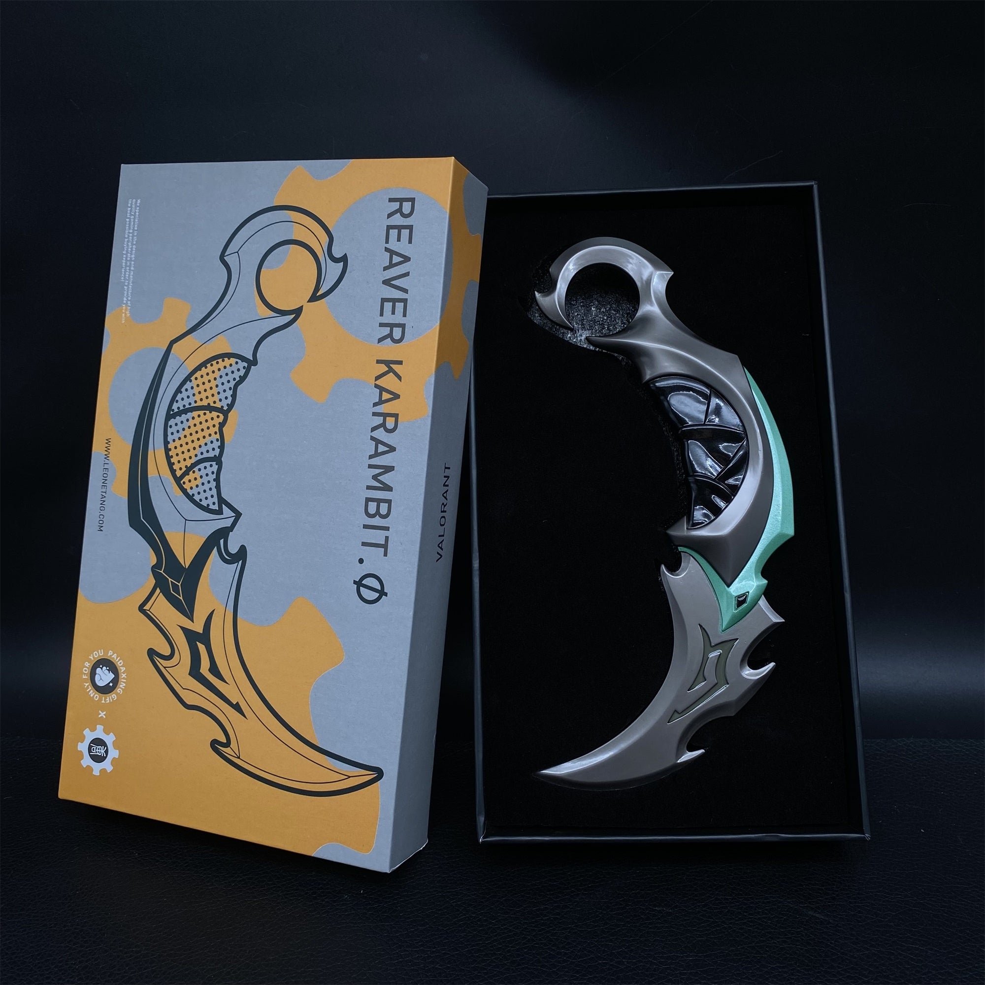 Reaver Karambit Metal Blunt Blade Trainer Cosplay Prop Game Replica - Tophatter Daily Deals