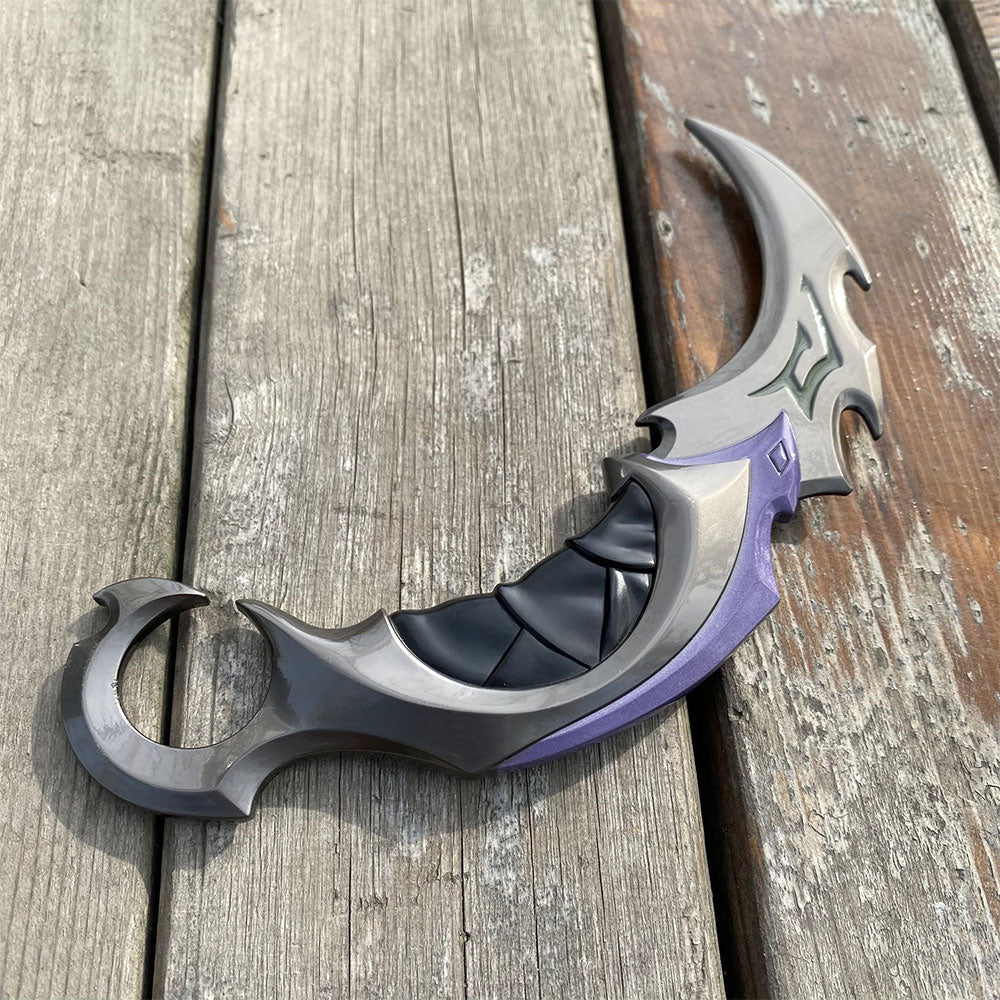 Metal Reaver Karambit Blunt Blade Trainer Cosplay Prop - Tophatter Daily Deals