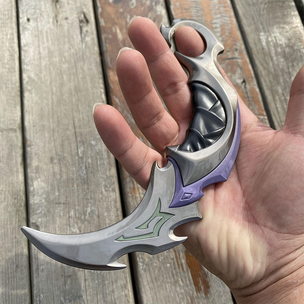 Metal Reaver Karambit Blunt Blade Trainer Cosplay Prop - Tophatter Daily Deals