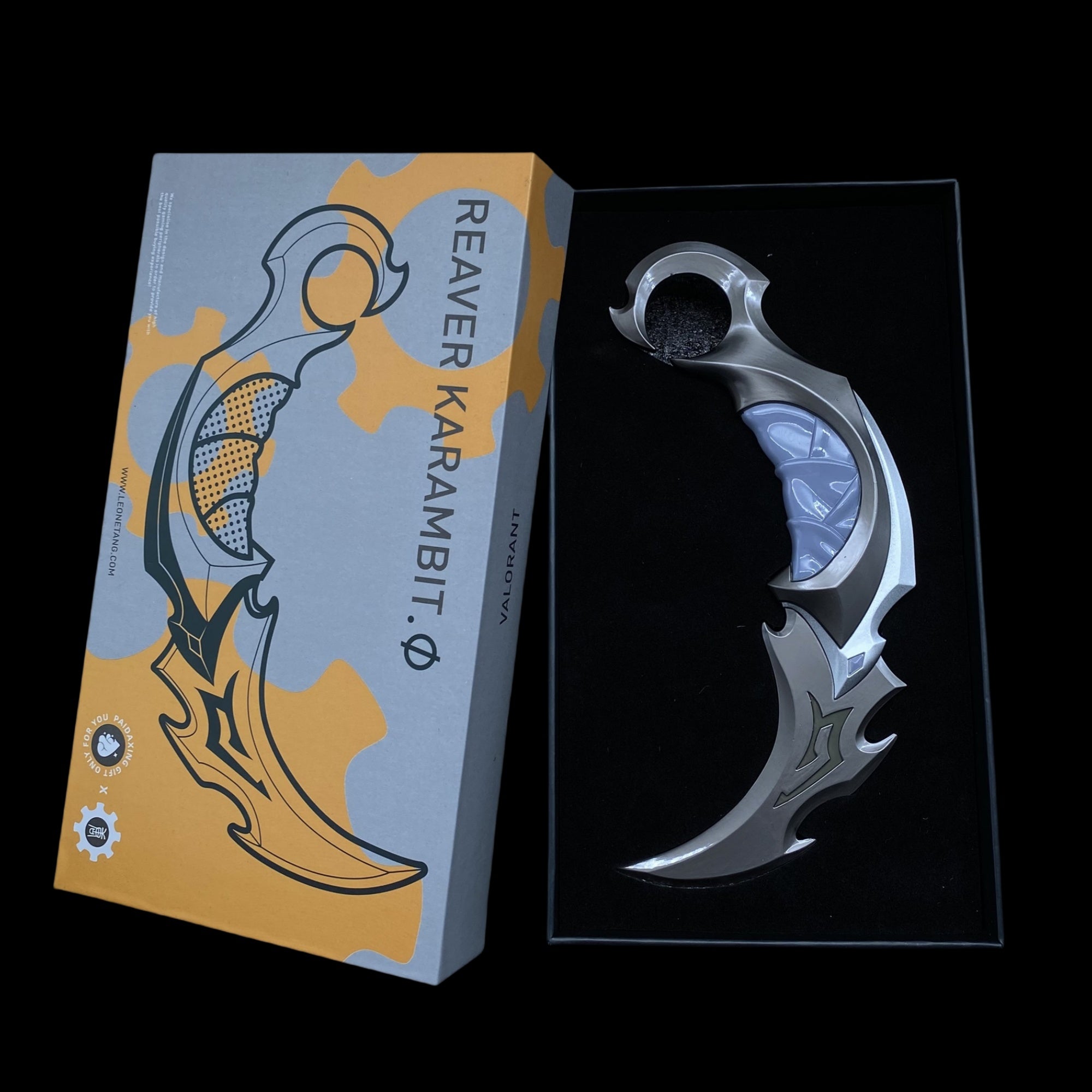 Reaver Karambit Metal Blunt Blade Trainer Cosplay Prop Game Replica - Tophatter Daily Deals