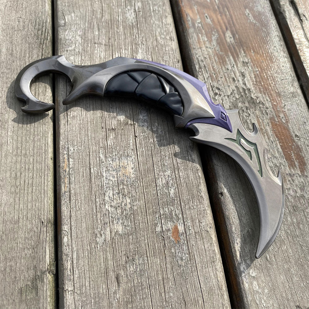Metal Reaver Karambit Blunt Blade Trainer Cosplay Prop - Tophatter Daily Deals