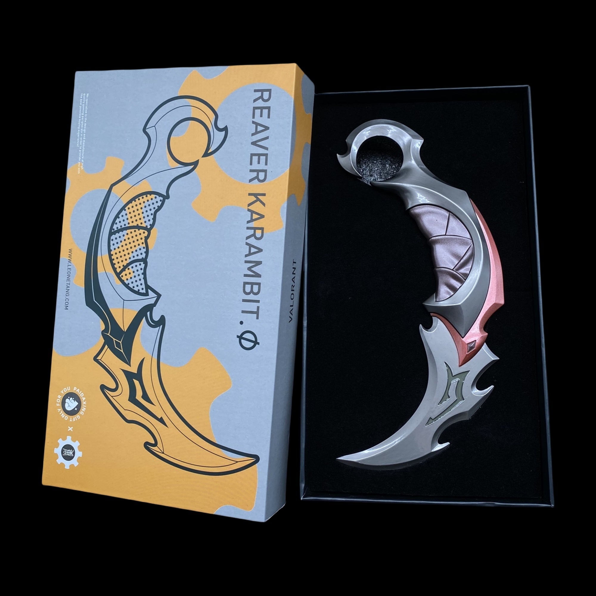 Reaver Karambit Metal Blunt Blade Trainer Cosplay Prop Game Replica - Tophatter Daily Deals