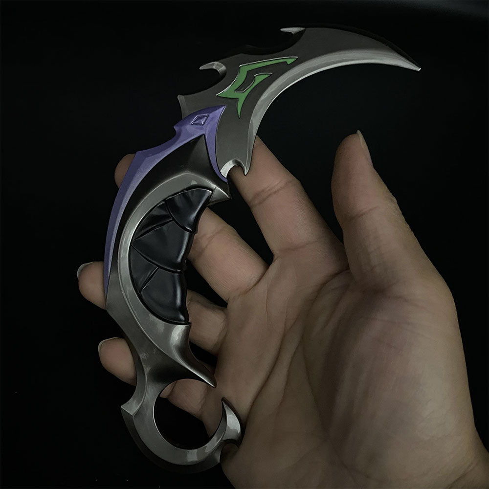 Metal Reaver Karambit Blunt Blade Trainer Cosplay Prop - Tophatter Daily Deals
