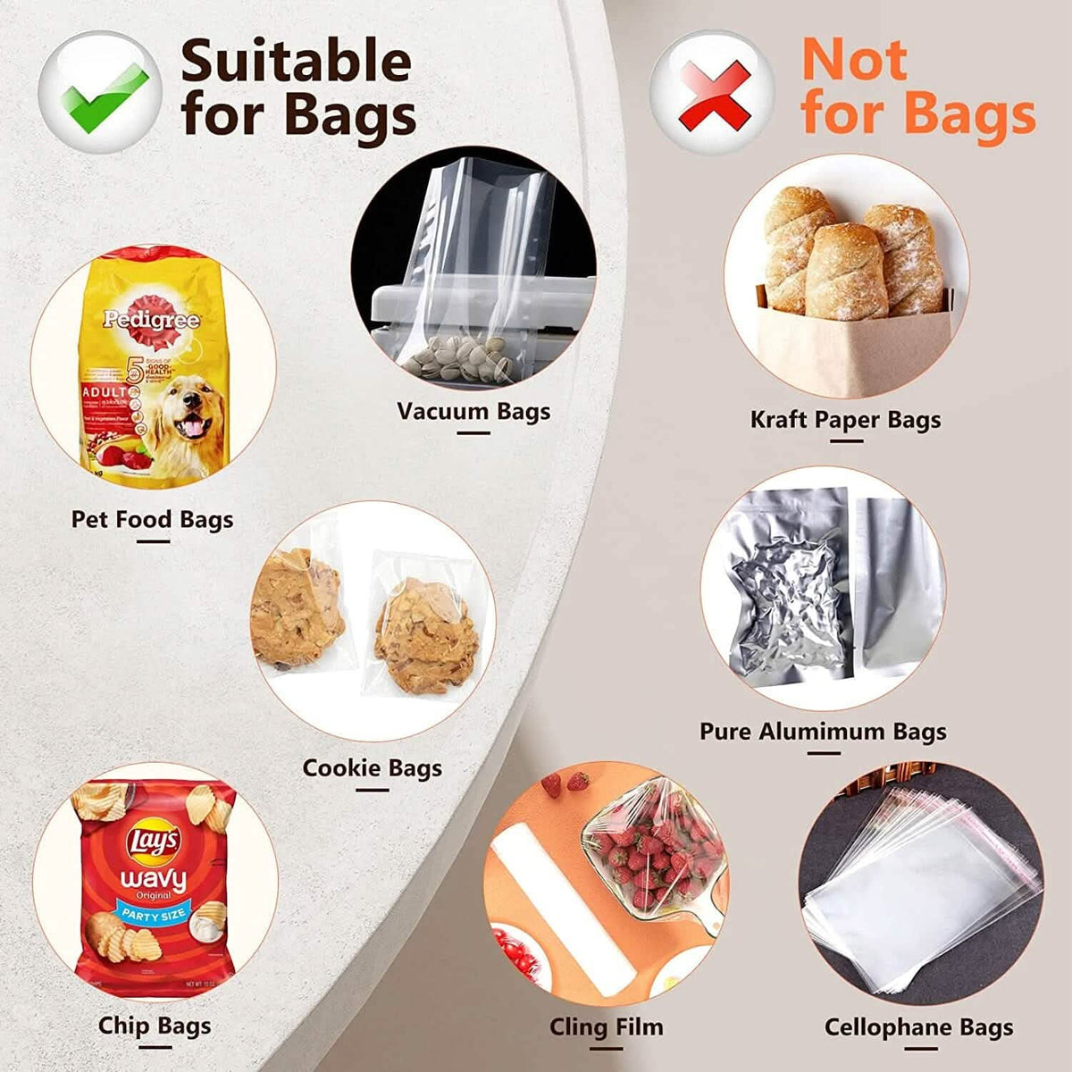 Rechargeable 2-in-1 Bag Mini Heat Sealer Kitchen Tools & Gadgets - Tophatter Daily Deals