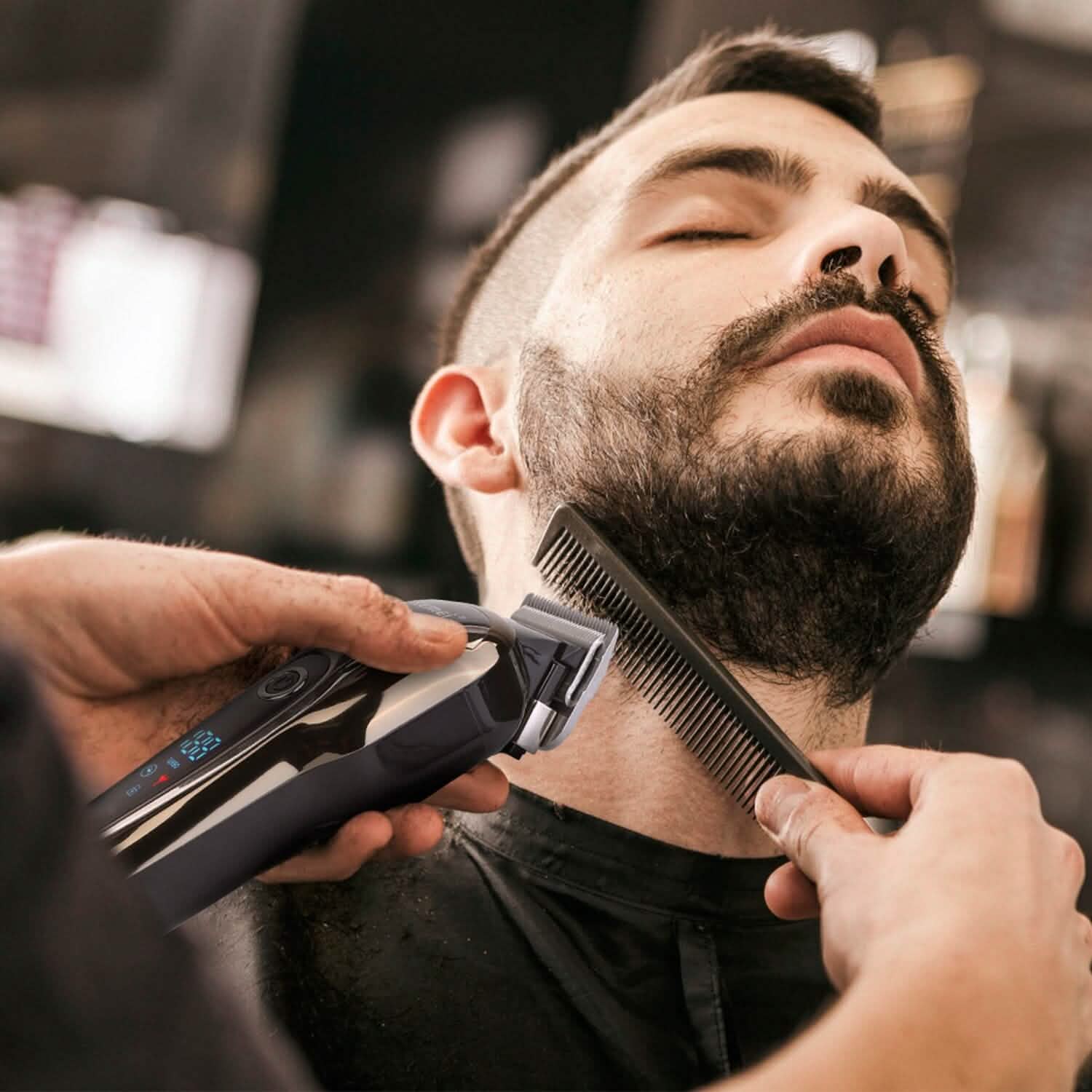 Rechargeable Electric Hair Clipper Men's Grooming - Tophatter Daily Deals