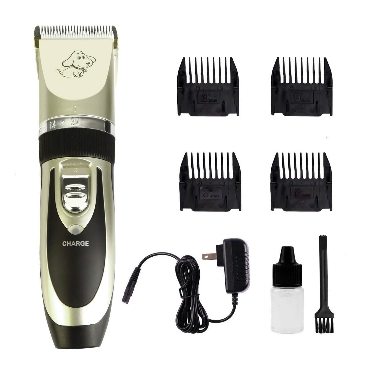 Rechargeable Electric Pet Hair Clipper Pet Supplies - Tophatter Daily Deals