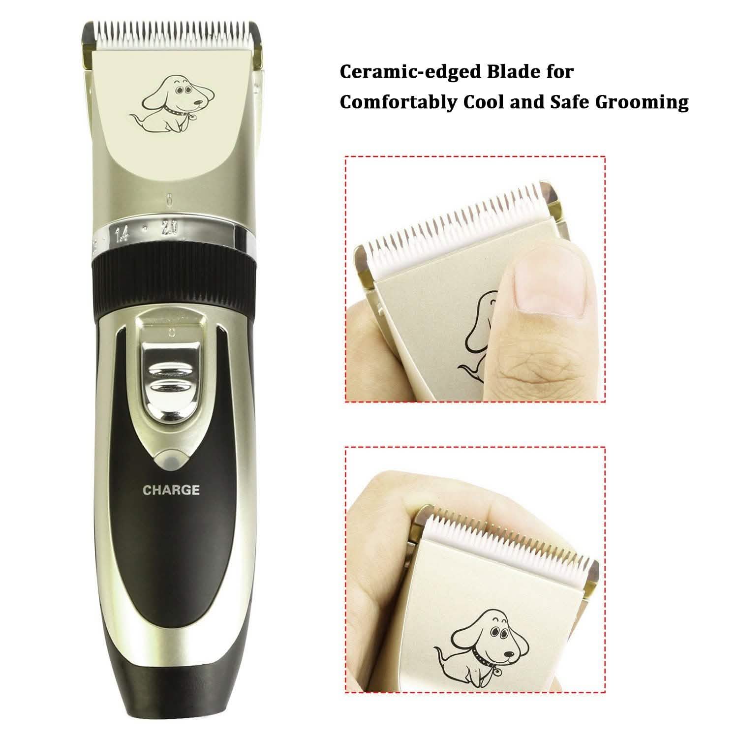 Rechargeable Electric Pet Hair Clipper Pet Supplies - Tophatter Daily Deals