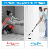 Rechargeable Electric Spin Scrubber 8 Brush Replaceable Heads 2 Speed Household Appliances - Tophatter Daily Deals