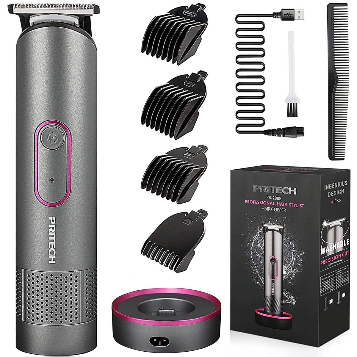 Rechargeable Hair Trimmer for Women Beauty & Personal Care - Tophatter Daily Deals
