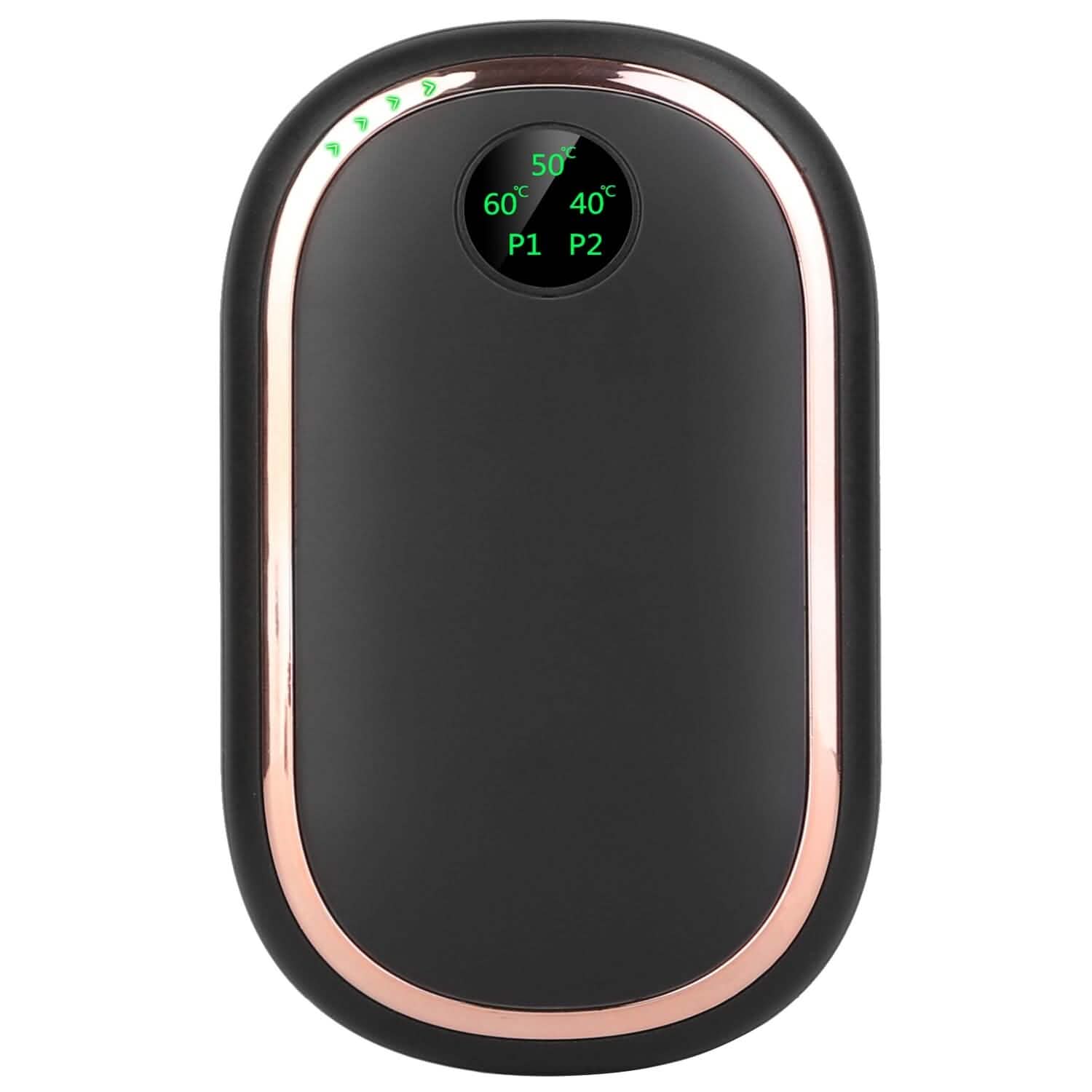 Rechargeable Hand Heater Pocket Warmer Power Bank with Digital Display Mobile Accessories - Tophatter Daily Deals