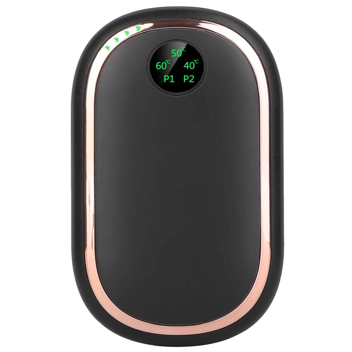 Rechargeable Hand Heater Pocket Warmer Power Bank with Digital Display Mobile Accessories - Tophatter Daily Deals