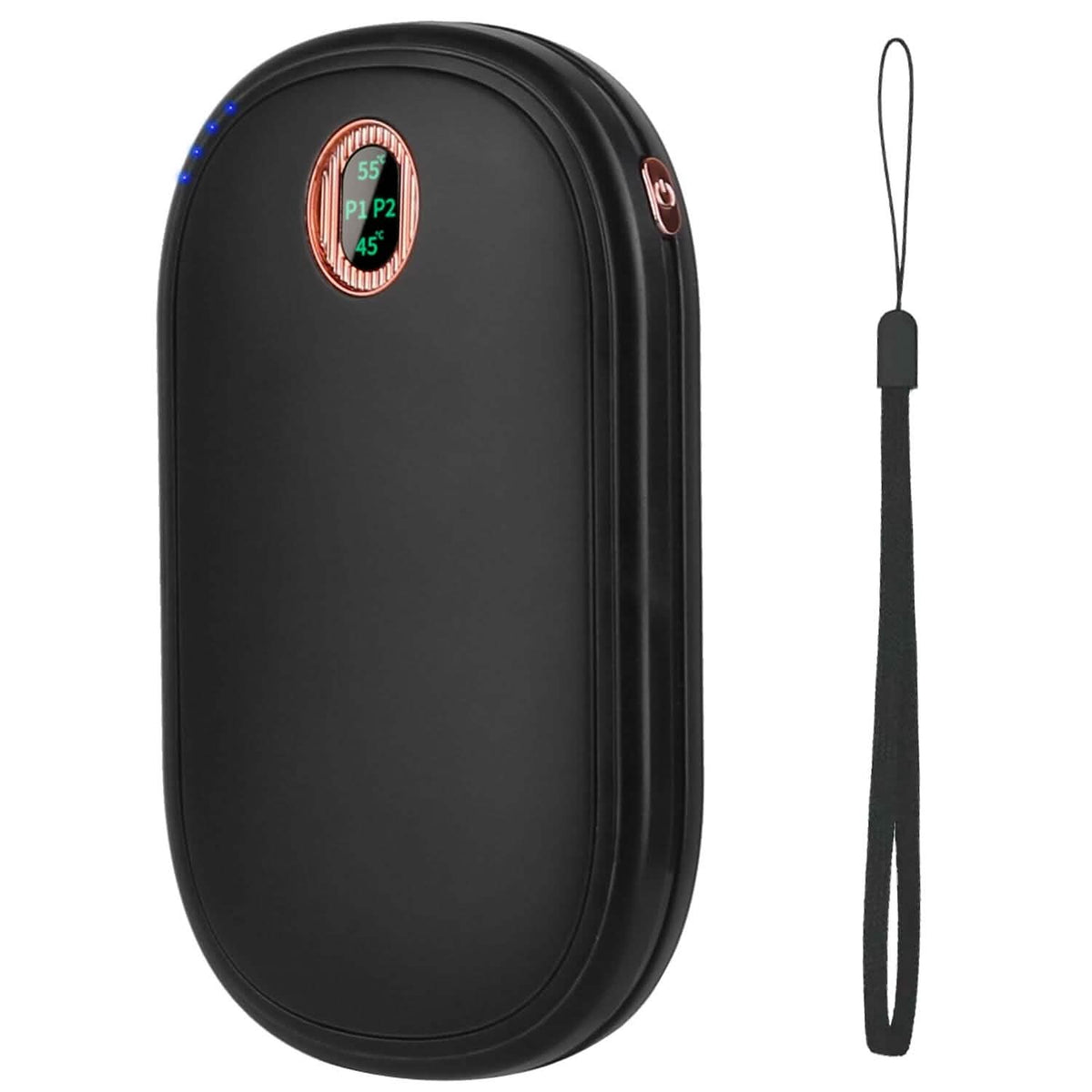 Rechargeable Hand Warmer Electric Hand Heater Black Outdoor Recreation - Tophatter Daily Deals