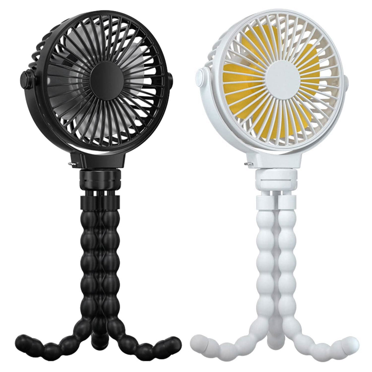 Rechargeable Handheld Fan with Flexible Tripod Outdoor Recreation - Tophatter Daily Deals