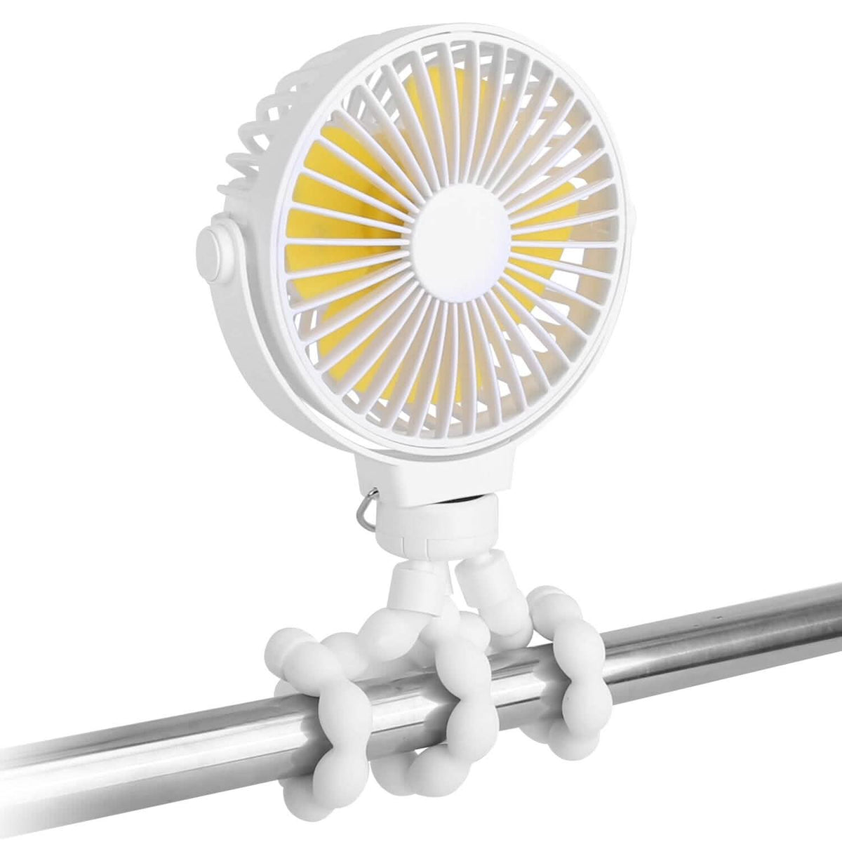 Rechargeable Handheld Fan with Flexible Tripod Outdoor Recreation - Tophatter Daily Deals
