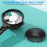 Rechargeable Handheld Fan with Flexible Tripod Outdoor Recreation - Tophatter Daily Deals